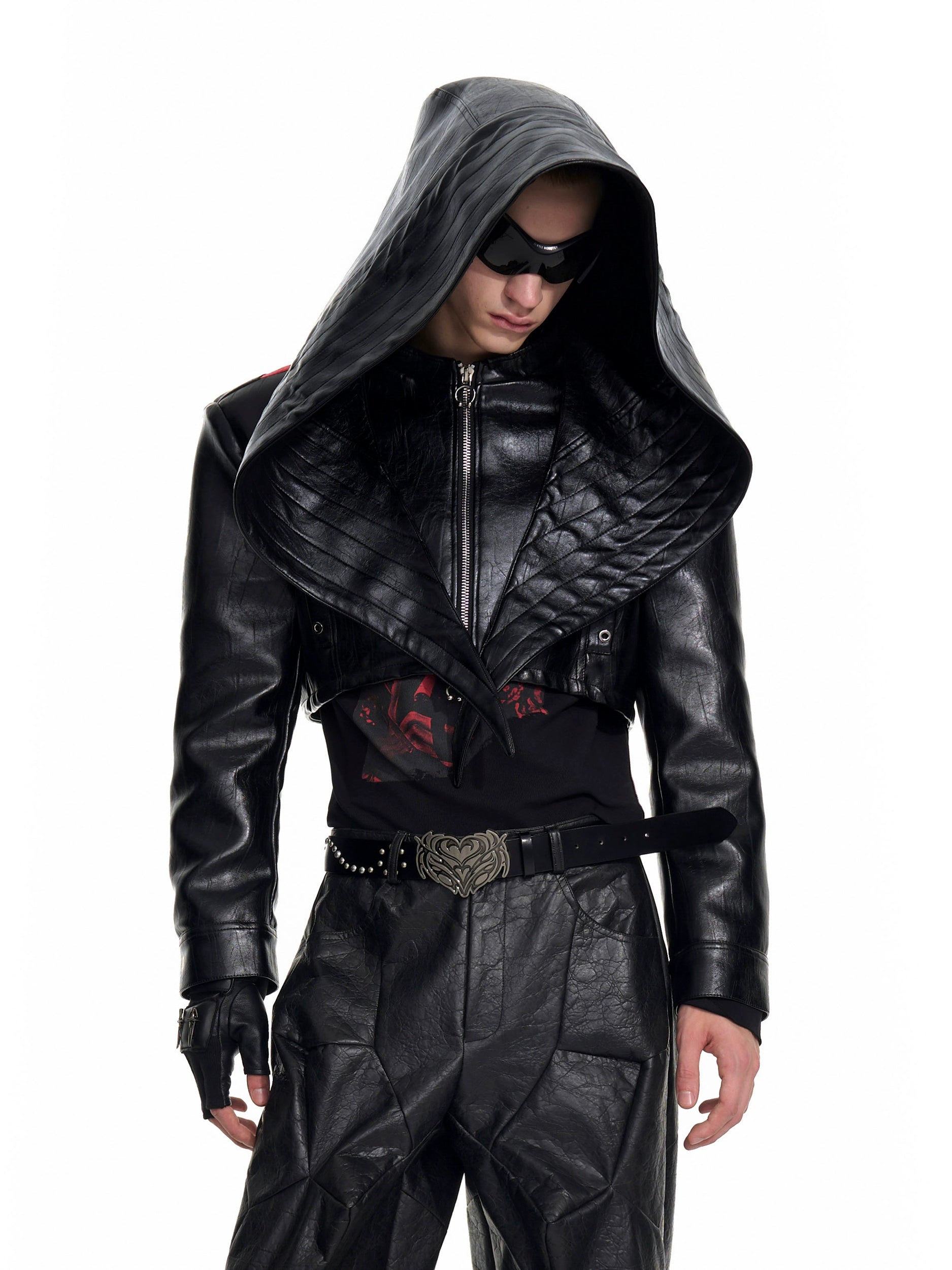 Black Bat Hooded Jacket