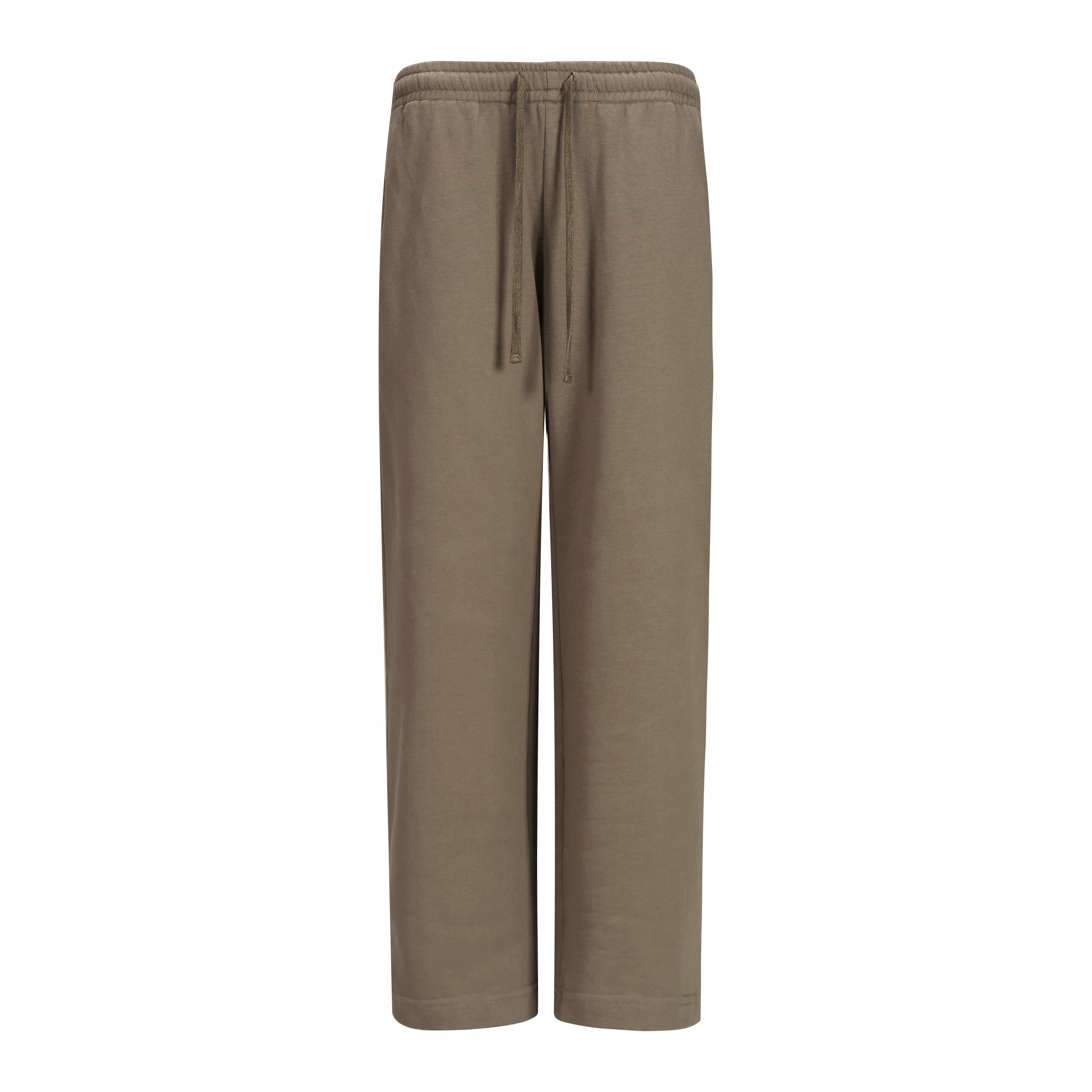 Pantalon sportif à pattes droites en ligne lâche