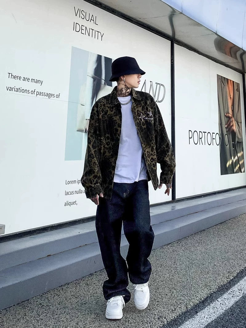 Midnight Fade Relaxed Straight‑Leg Jeans