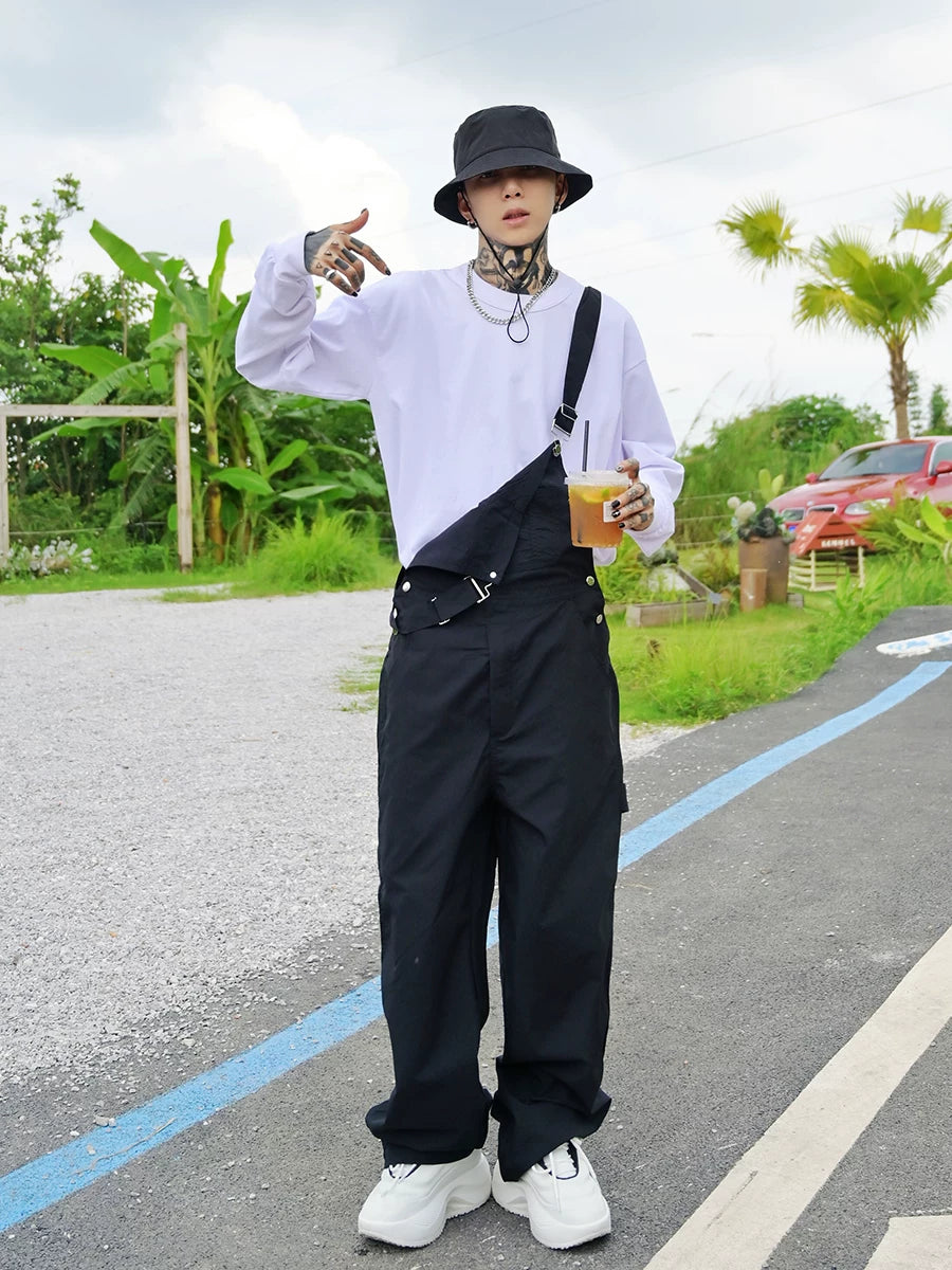 Skyline Workwear Wide‑Leg Overalls