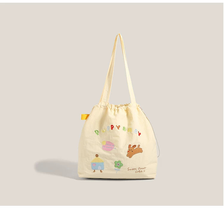 Puppy Pals Playtime Drawstring Tote