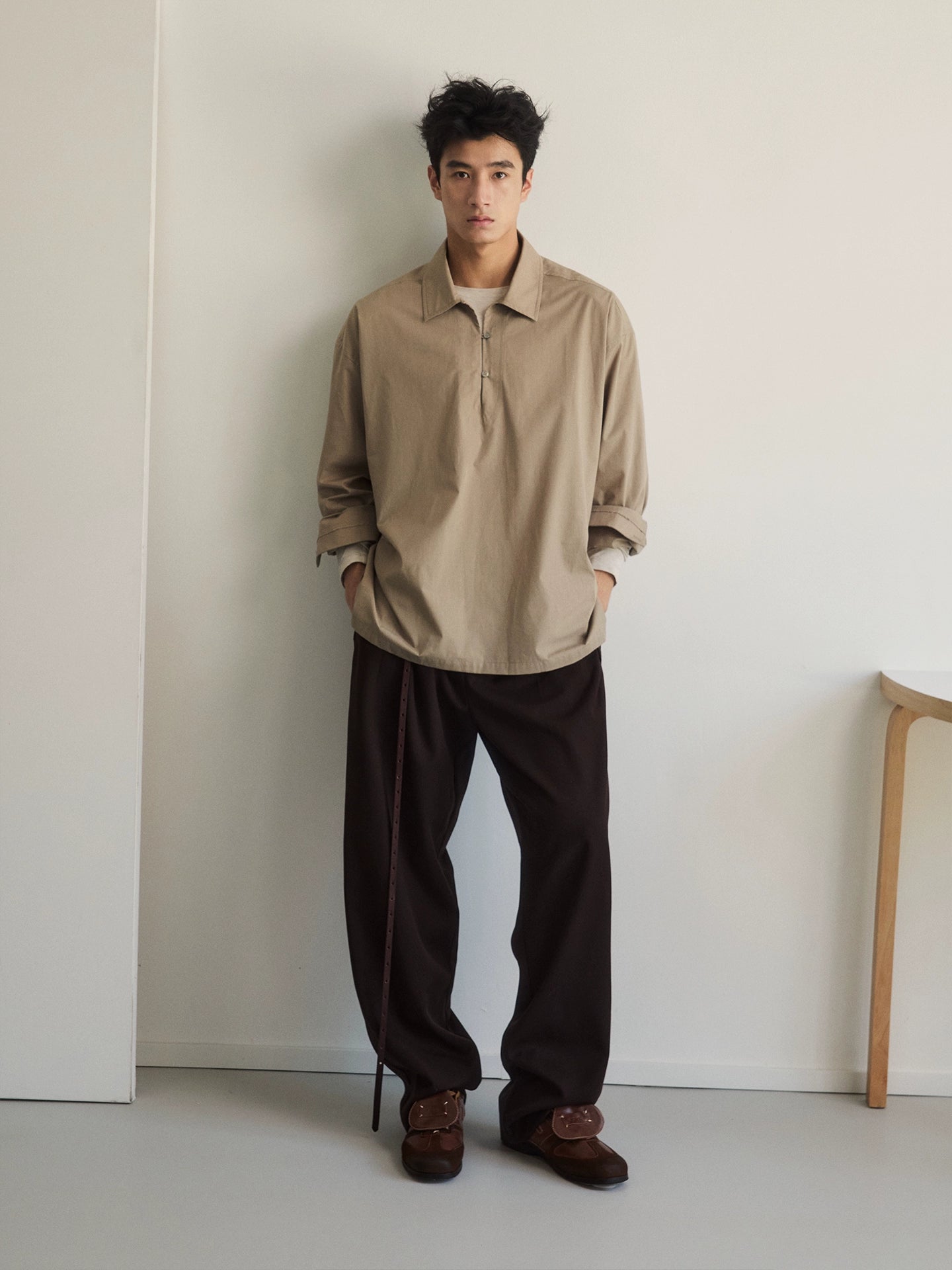 BarkLine Relaxed Collar Shirt