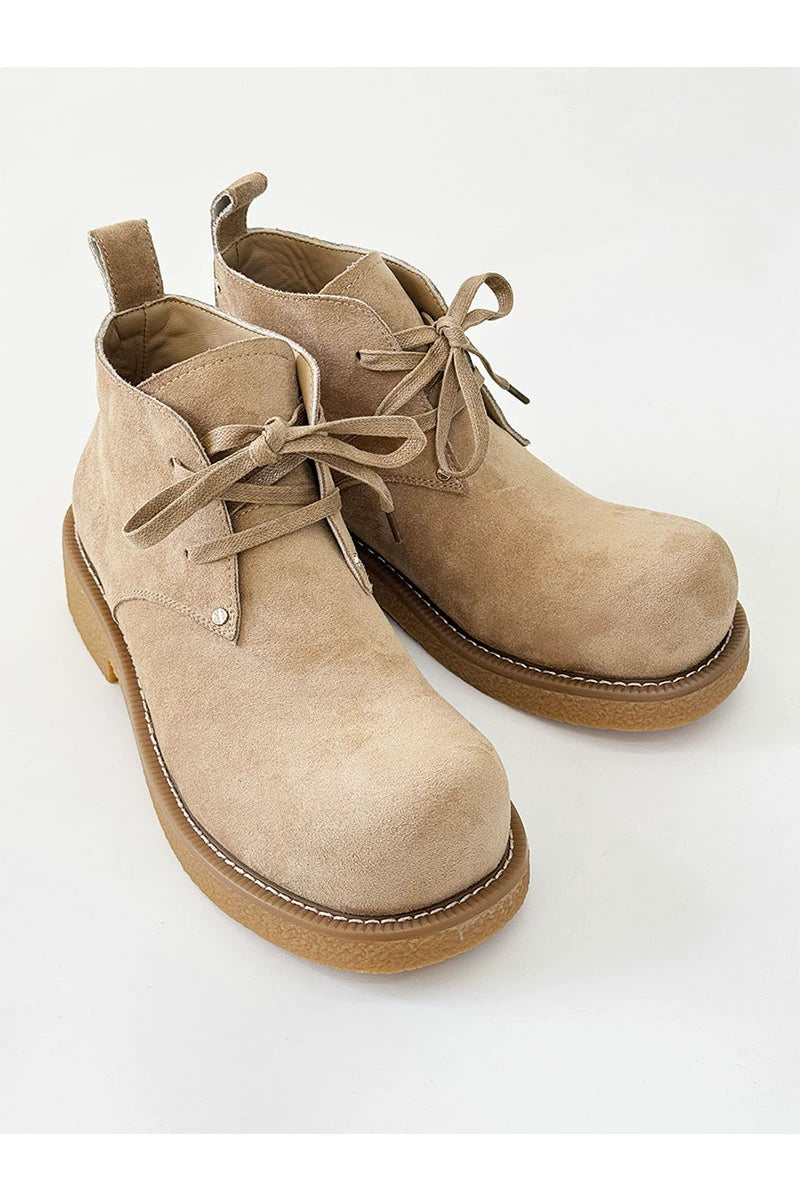 Chunky Suede Desert Boots