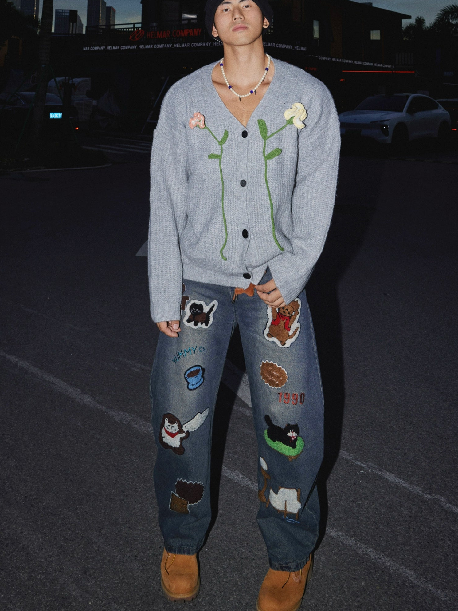 Blossom Vine Knit Cardigan