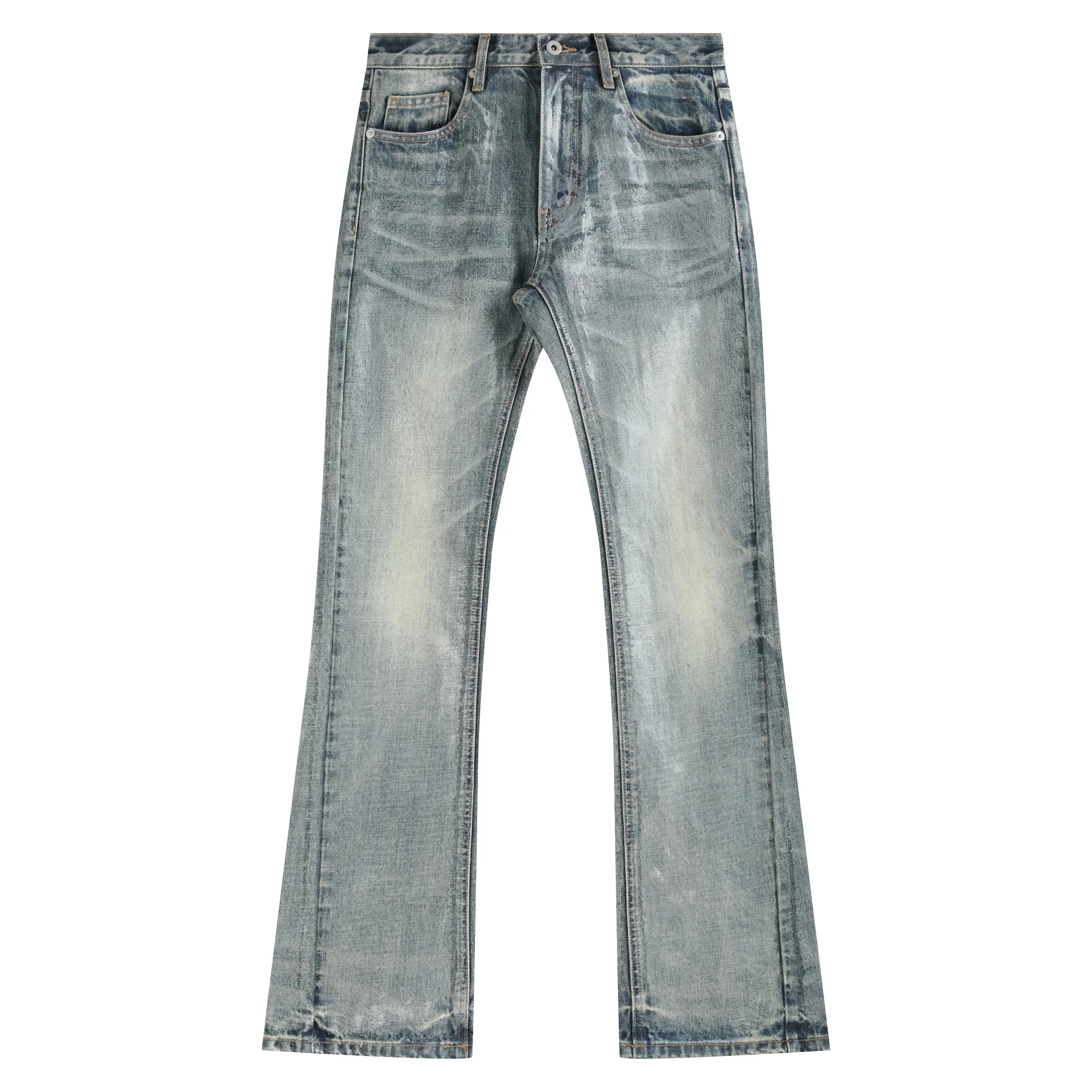 Ice Fade Vintage Wash Straight Jeans