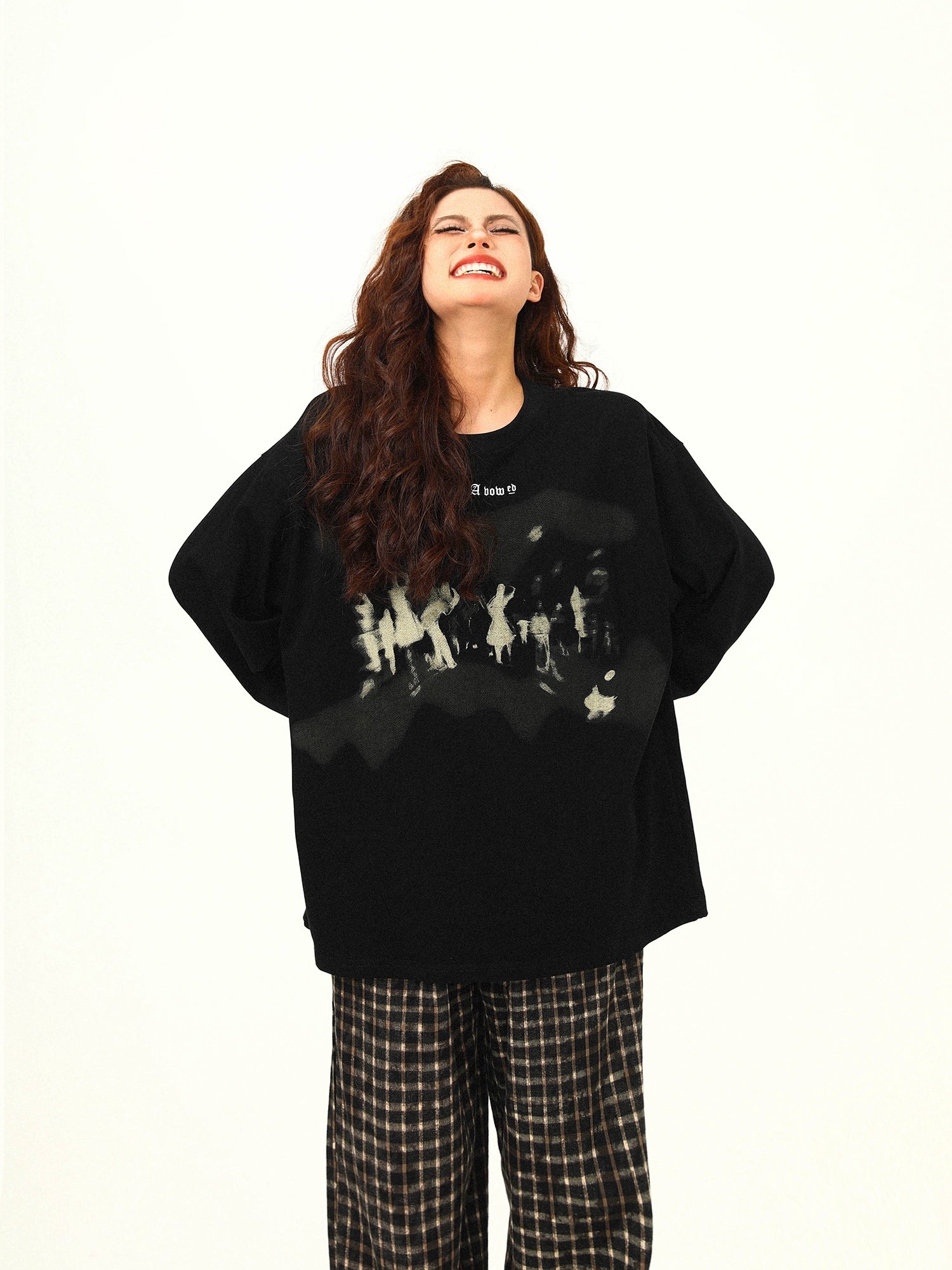 Midnight Crowd Graphic Sweatshirt