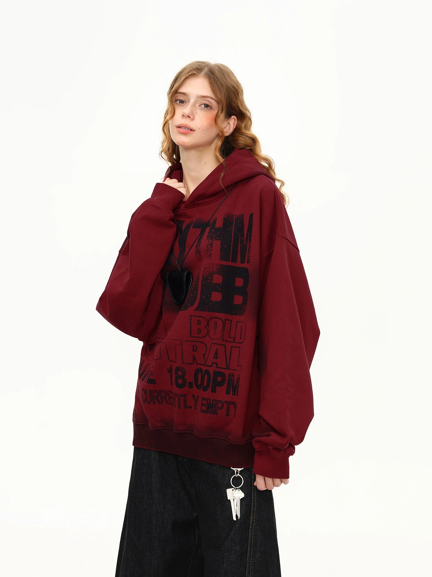 Crimson Rhythm Club Hoodie