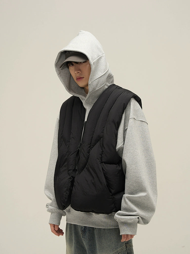 Midnight Cloud Quilted Puffer Vest