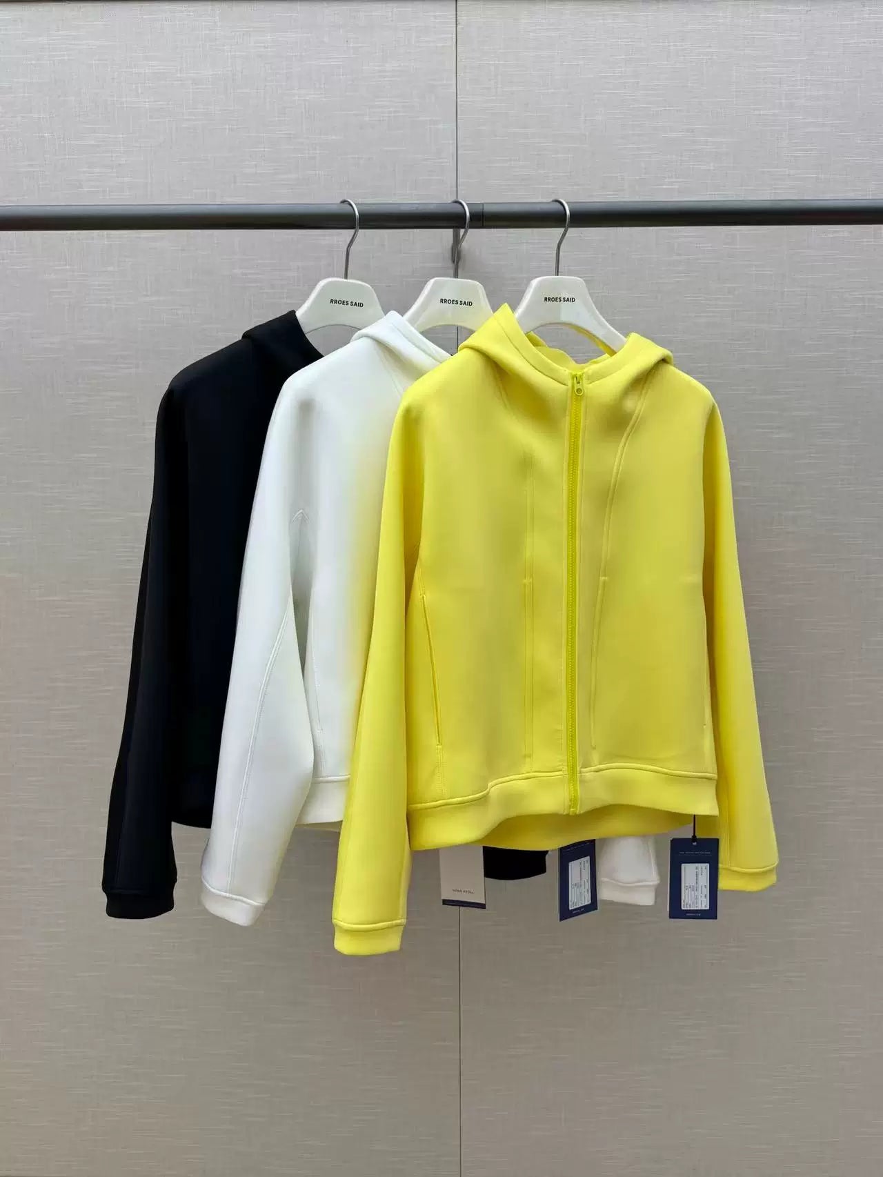 Neon Core Zip Hoodie