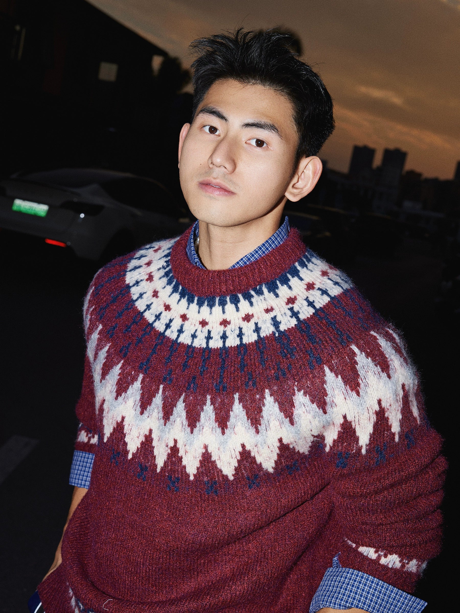 Nordic Fair Isle Knit Sweater