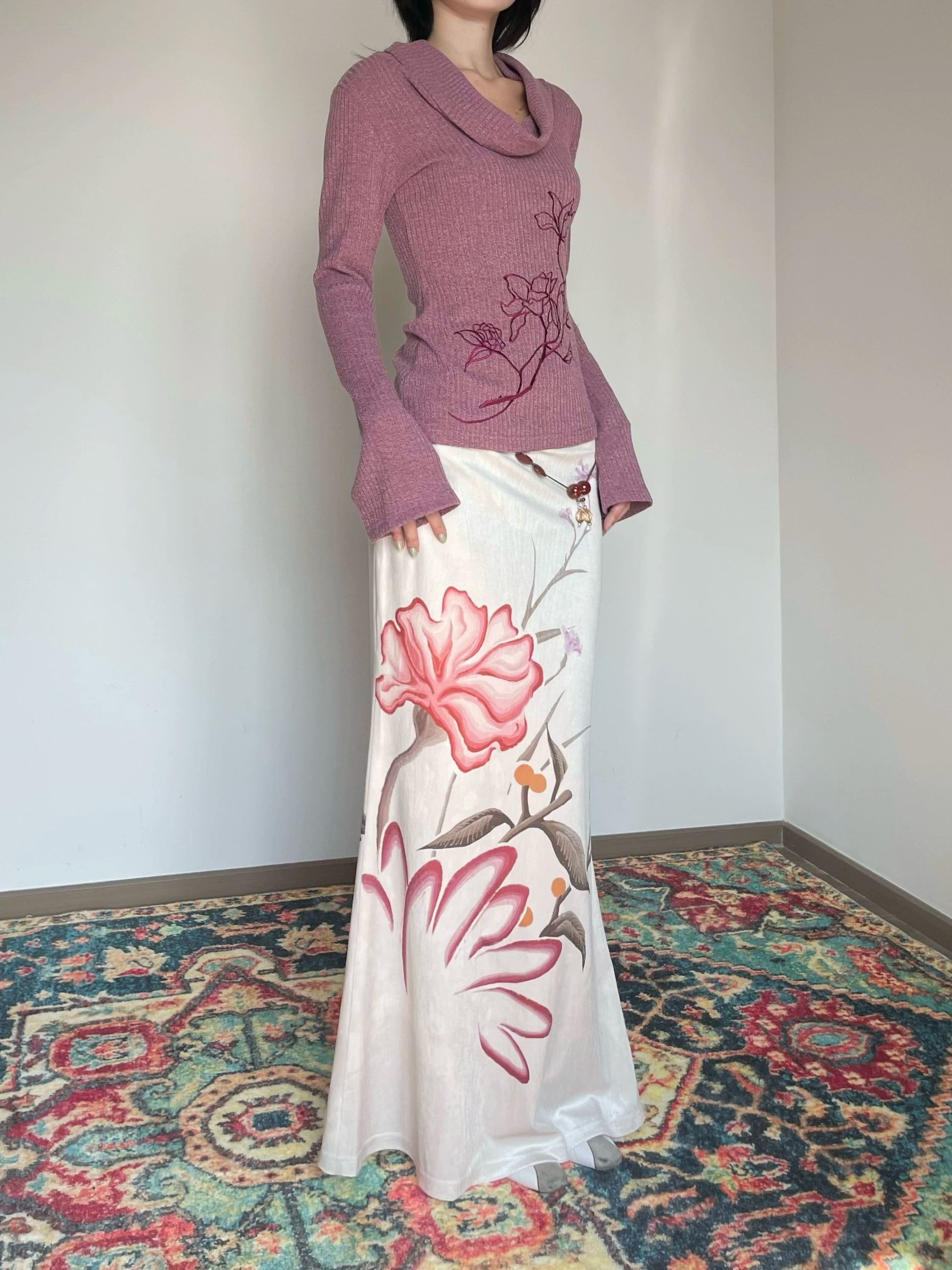 Lotus Cowl Sweater