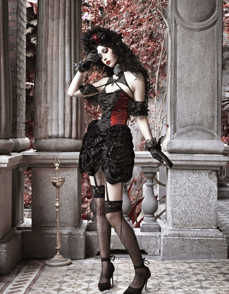 Gothic Victorian Corset Dress