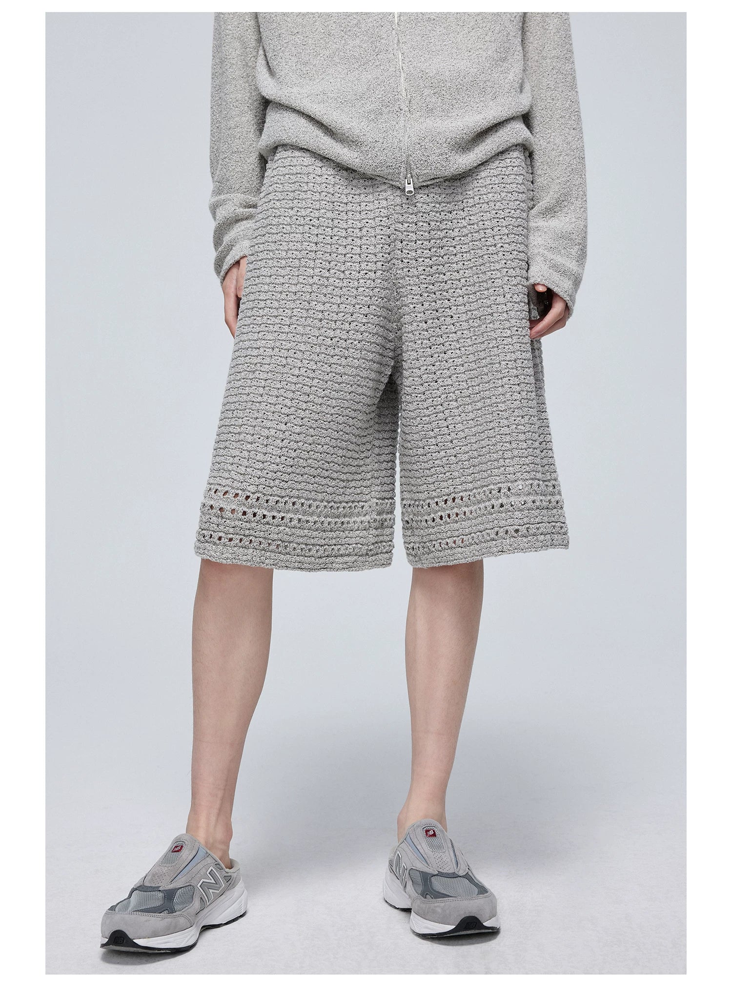 Crochet Knit Hollow Shorts