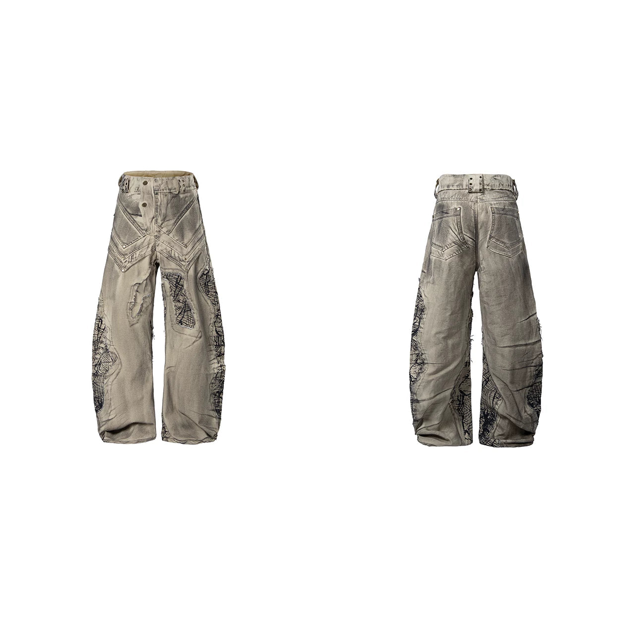 Fossil Vein Barrel Jeans