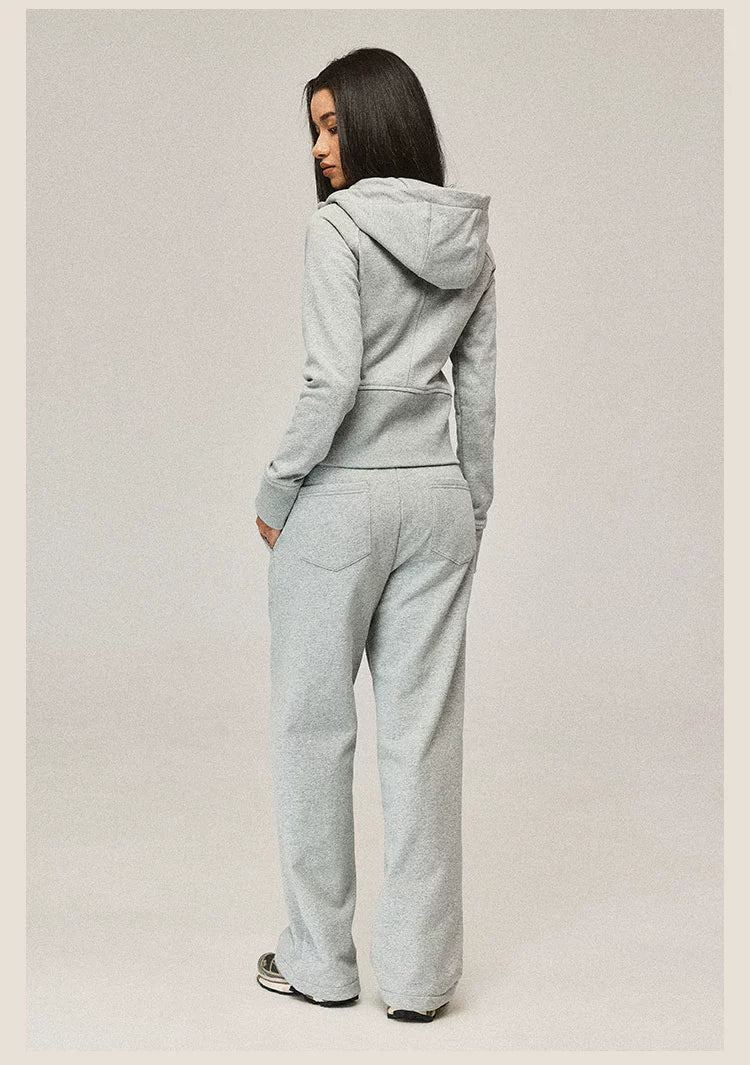 Cardigan sweat-shirt à capuchon