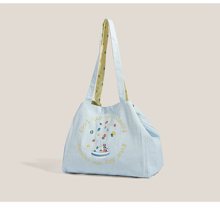 Cereal Sunshine Good Days Canvas Tote