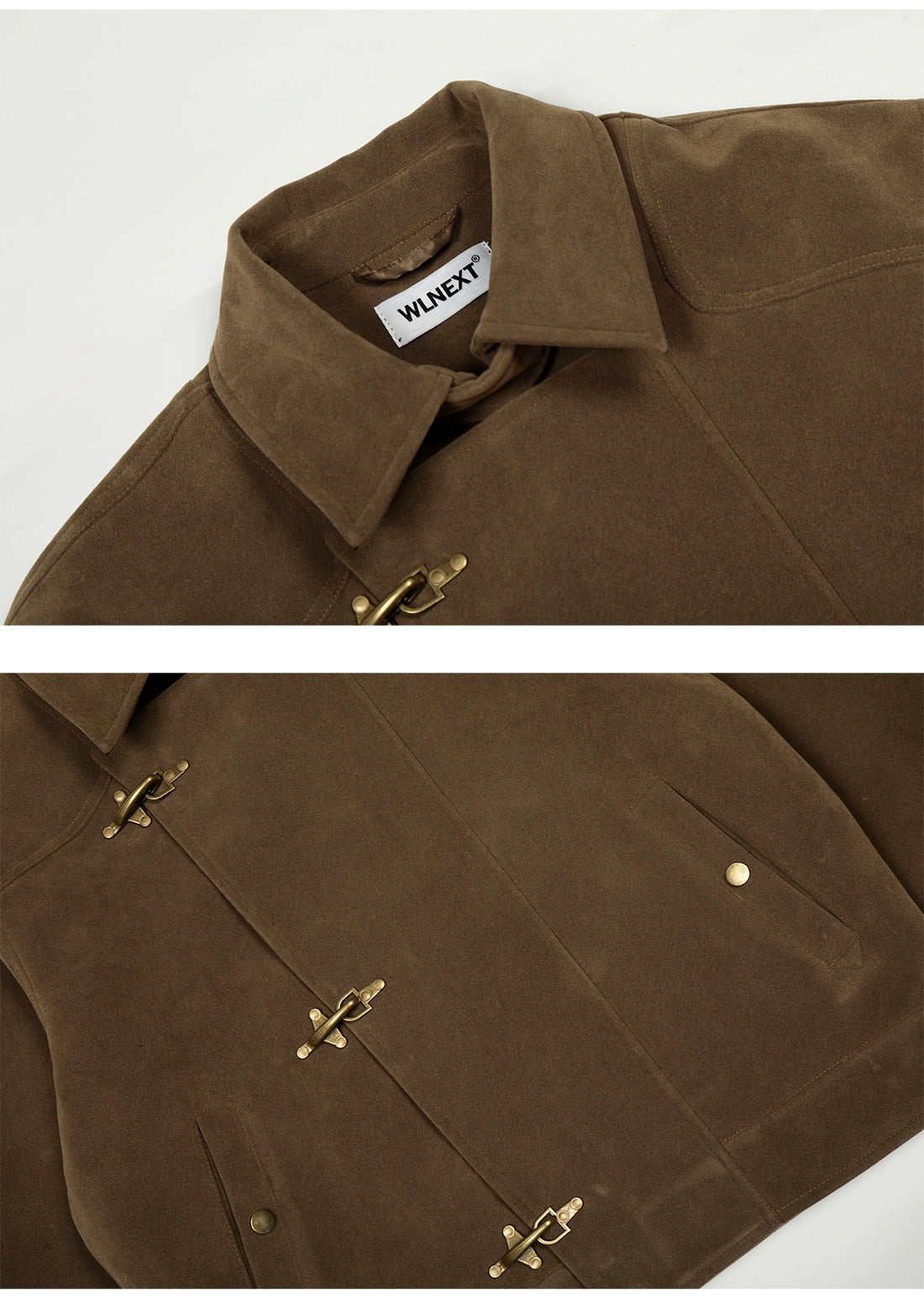 Midnight Espresso Toggle Jacket