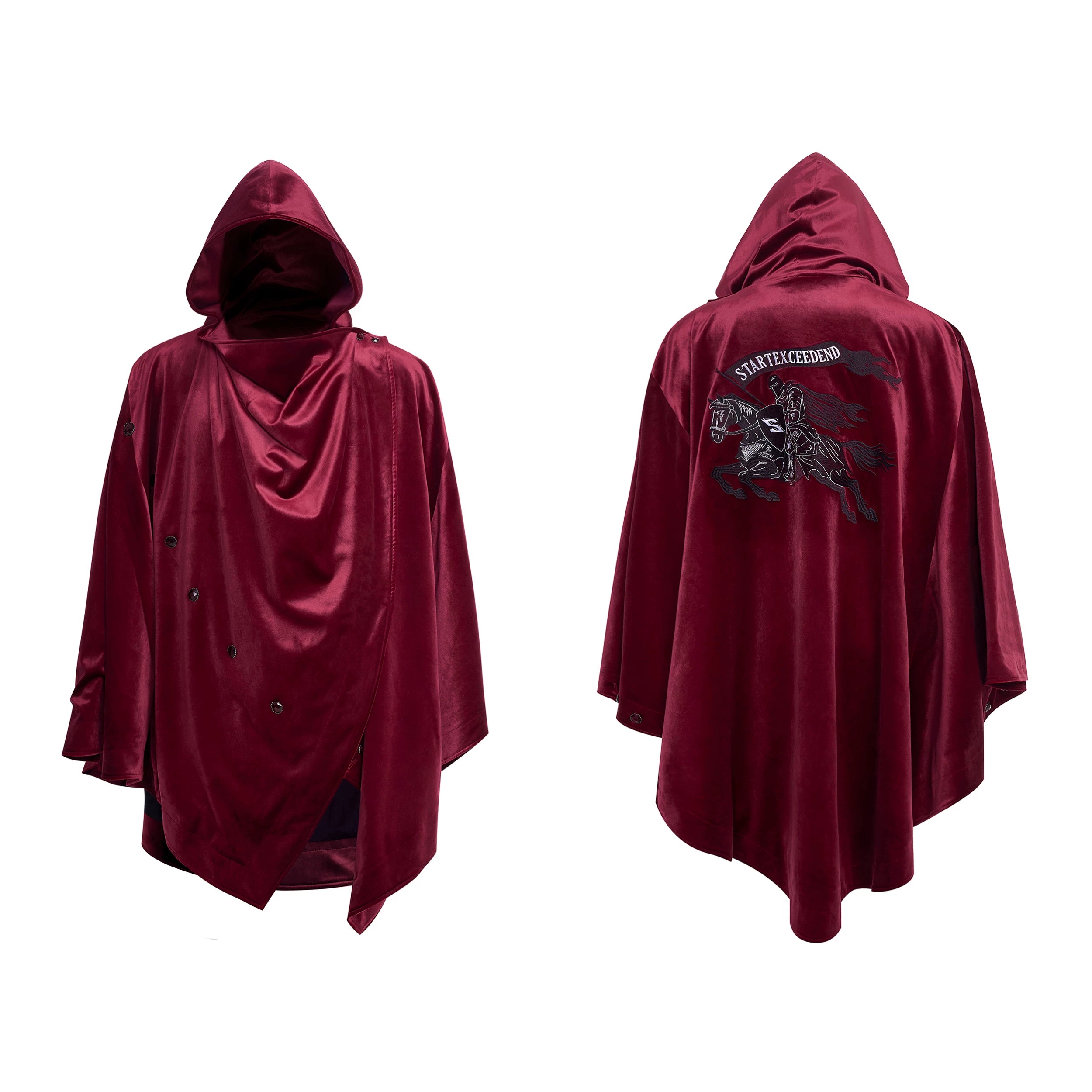 Knight Velour Emblem Cape