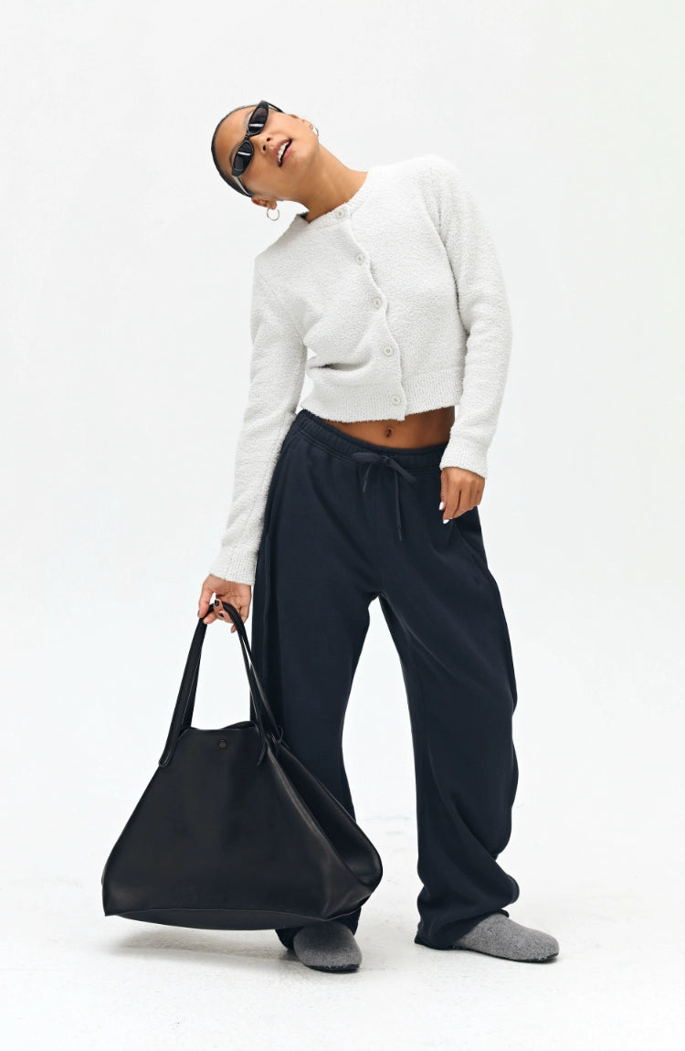 Twill Drawstring Sweatpants