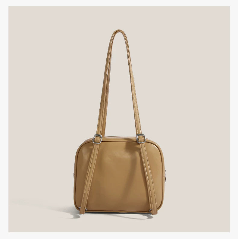 Caramel Kitty & Bear Charm Crossbody