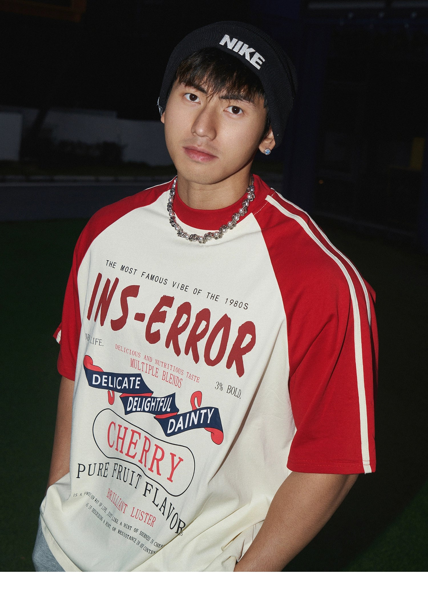 INS-ERROR Graphic Raglan Tee