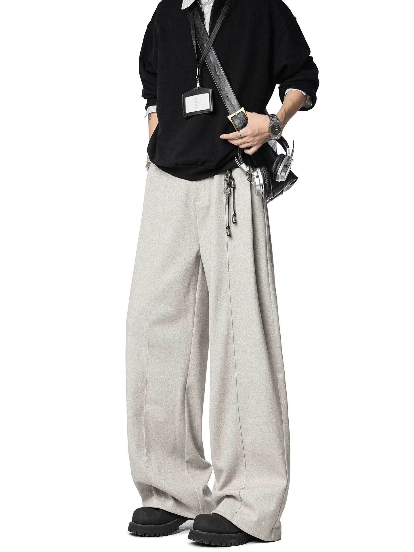 Cafe Scholar Woolwide Trousers