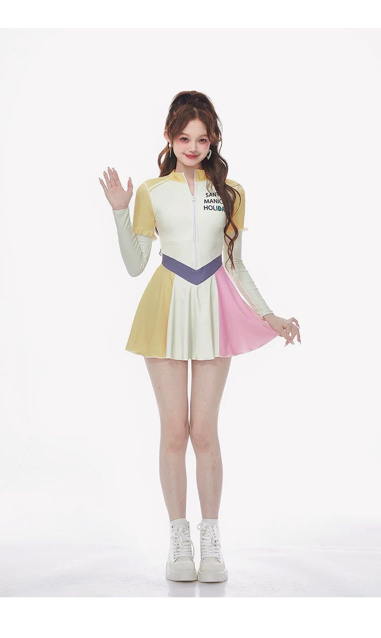 Parfait Carnival Zip Skater Swimsuit
