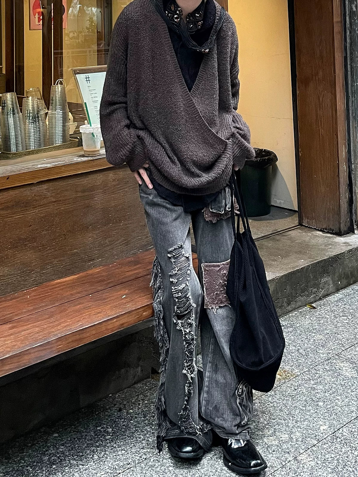Duskmoor Slouchy Knit Sweater