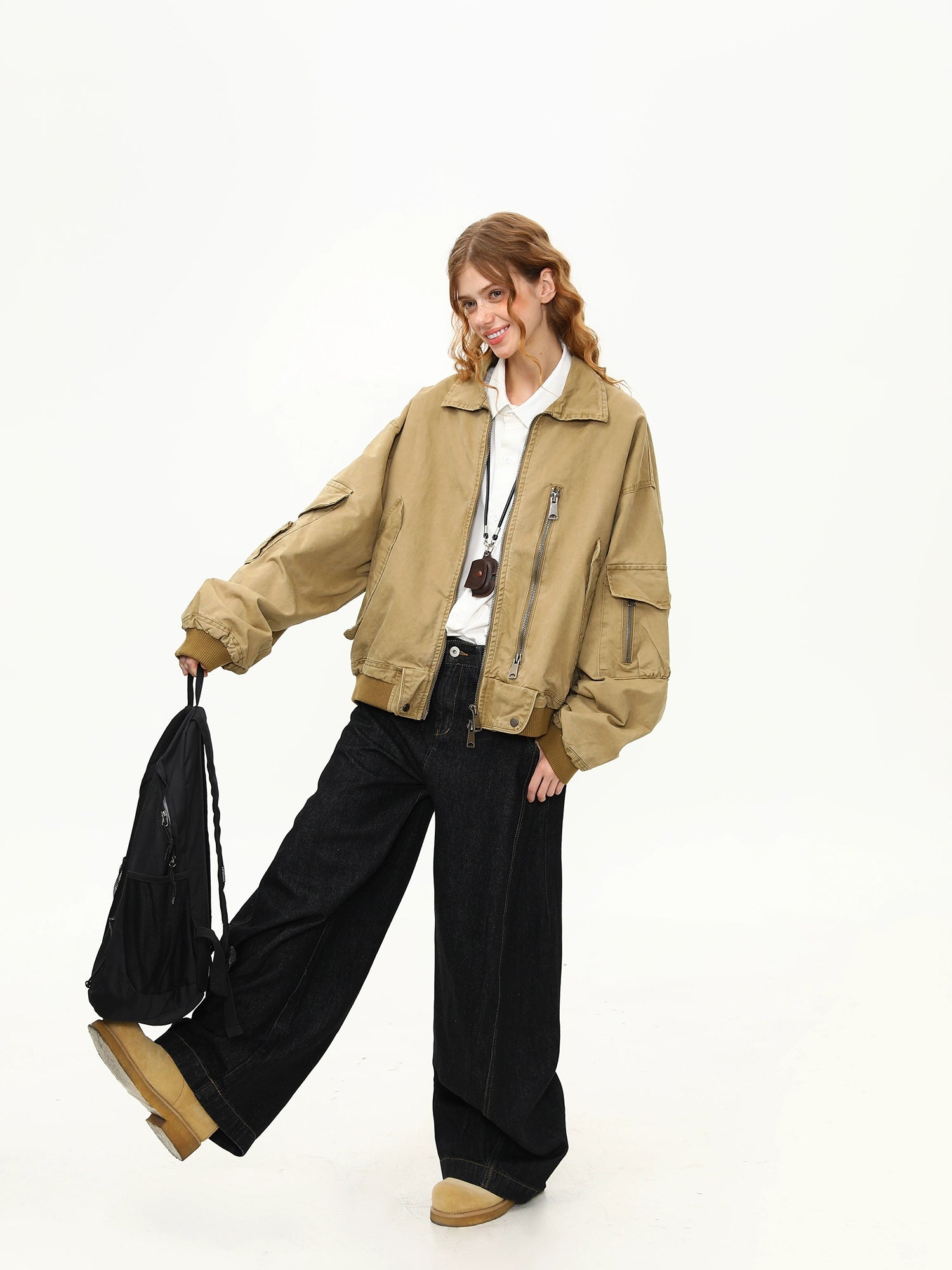 Desert Patrol Utility Bomber Jacket