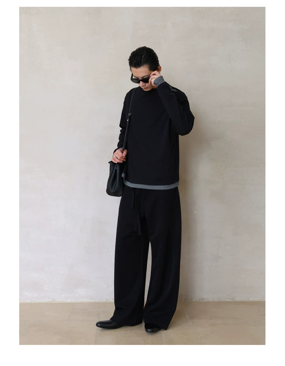 Nox Layered Crewneck Sweater