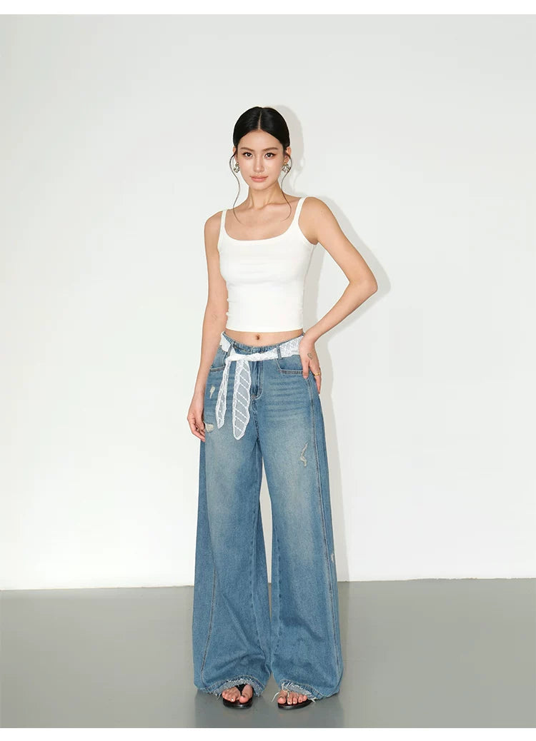 Square Neck Cropped Cami Top