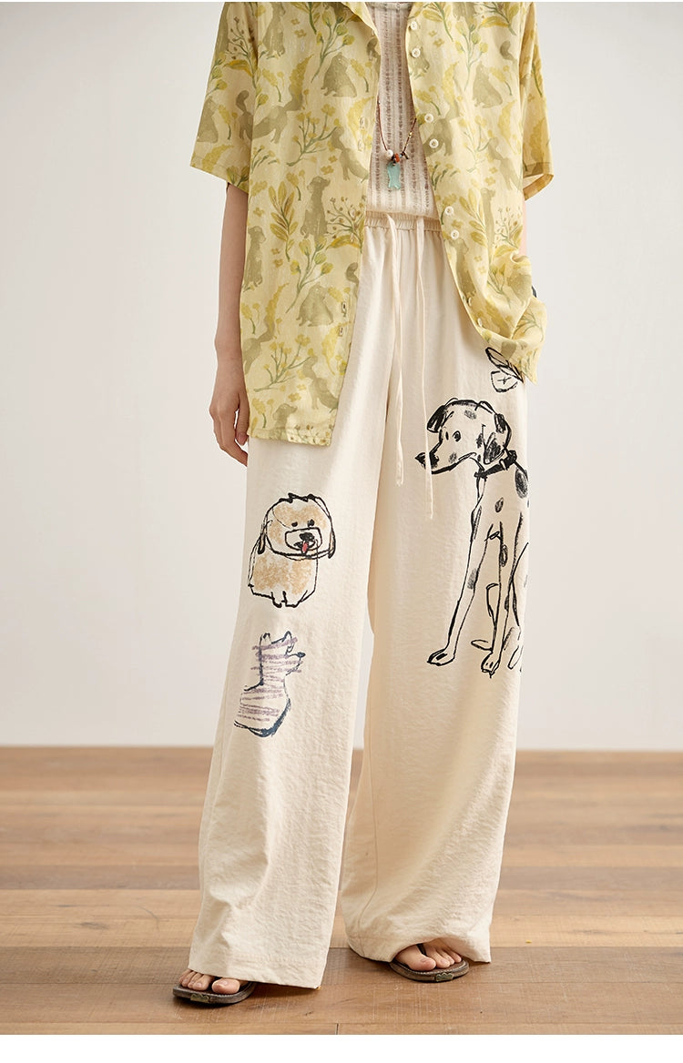 Octopusme juguetón pantalones de cachorro