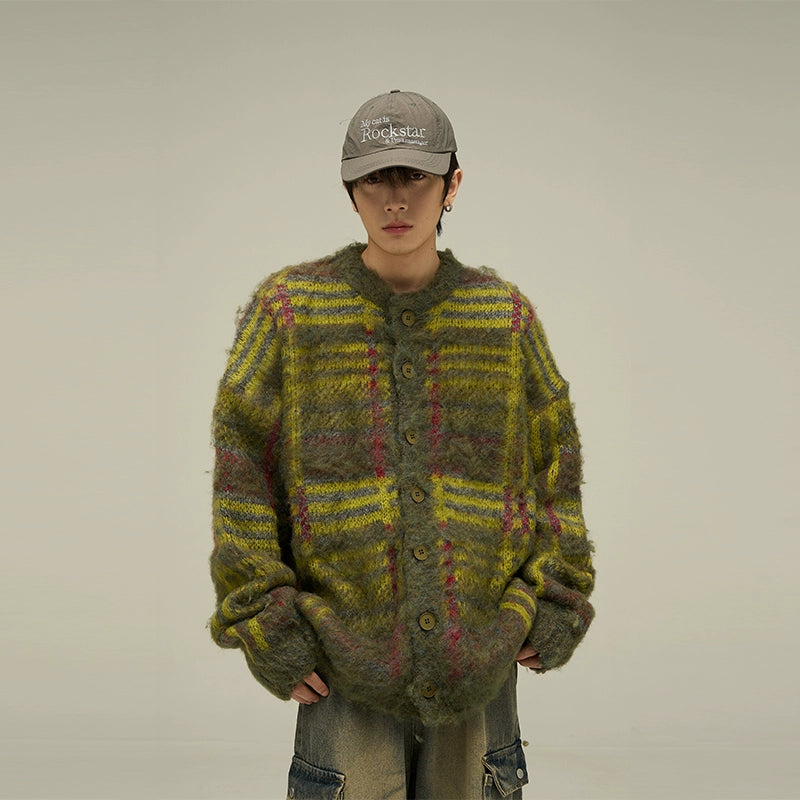 Nebula Mist Fuzzy Cardigan