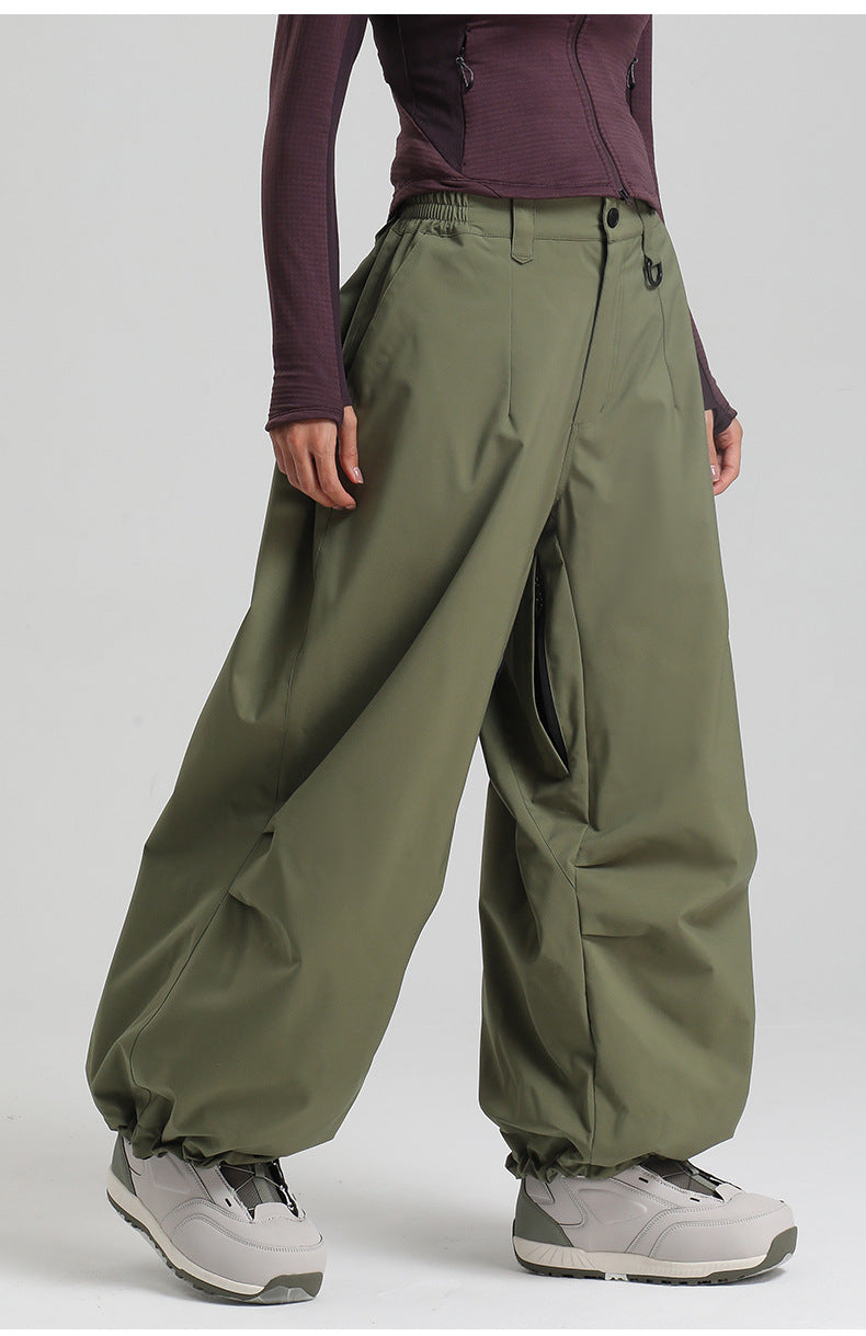 DriftDrop Wide-Leg Snow Pants