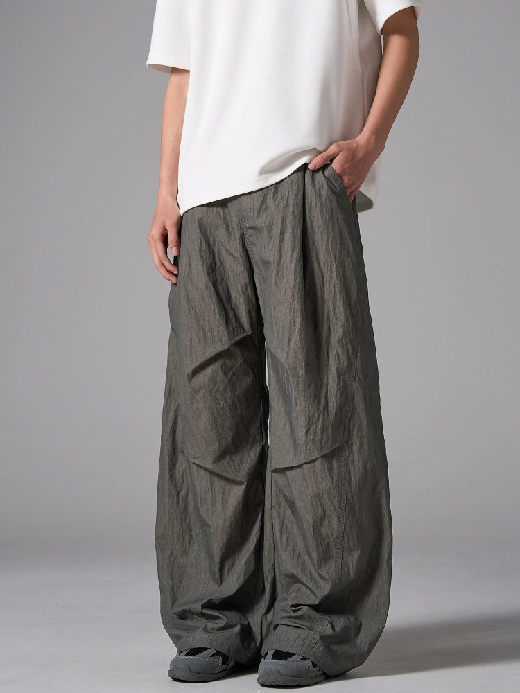 Nimbus Drift Crinkle Wide Pants