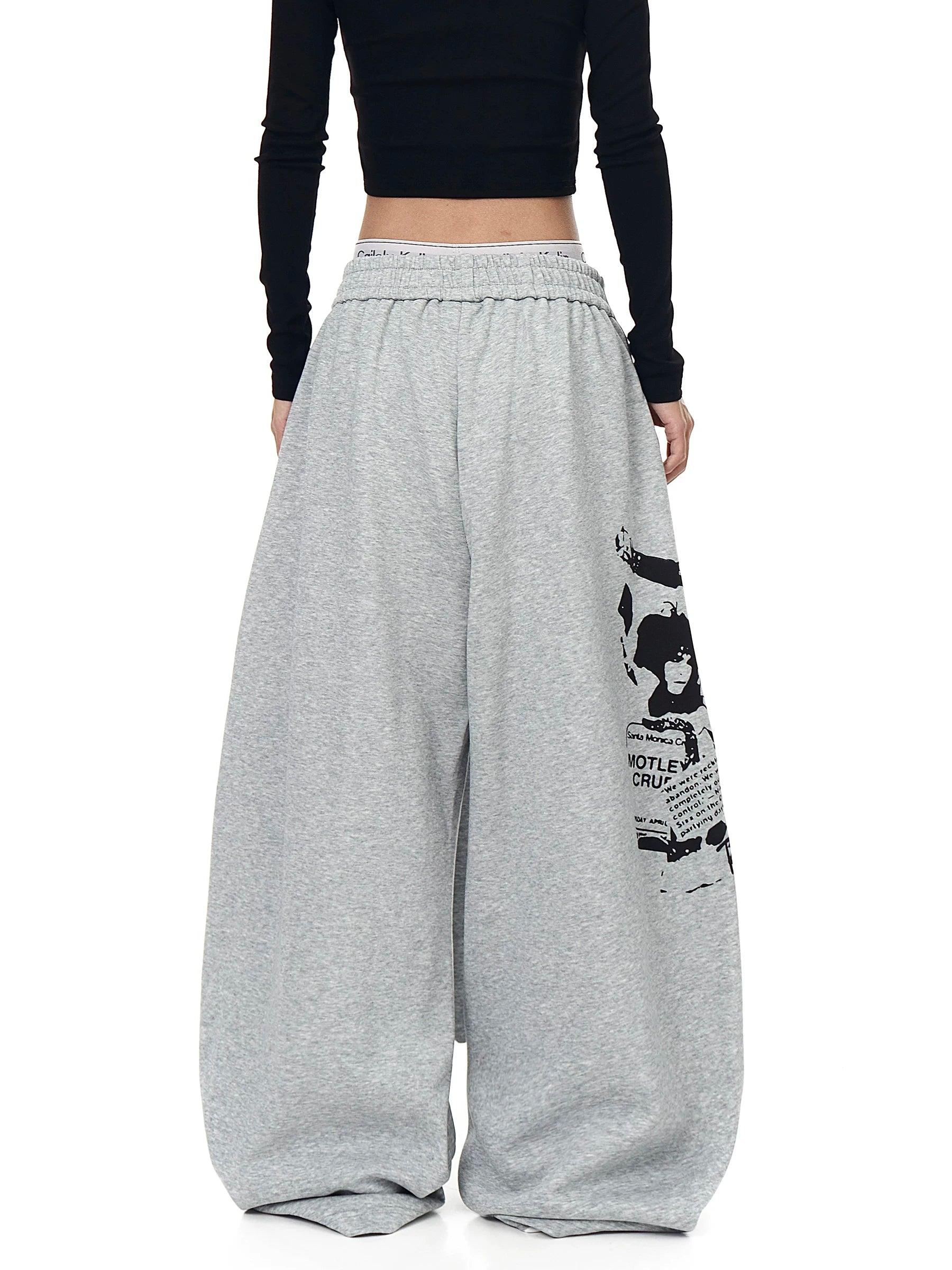 Lyric Shade Wrap Fleece Trousers