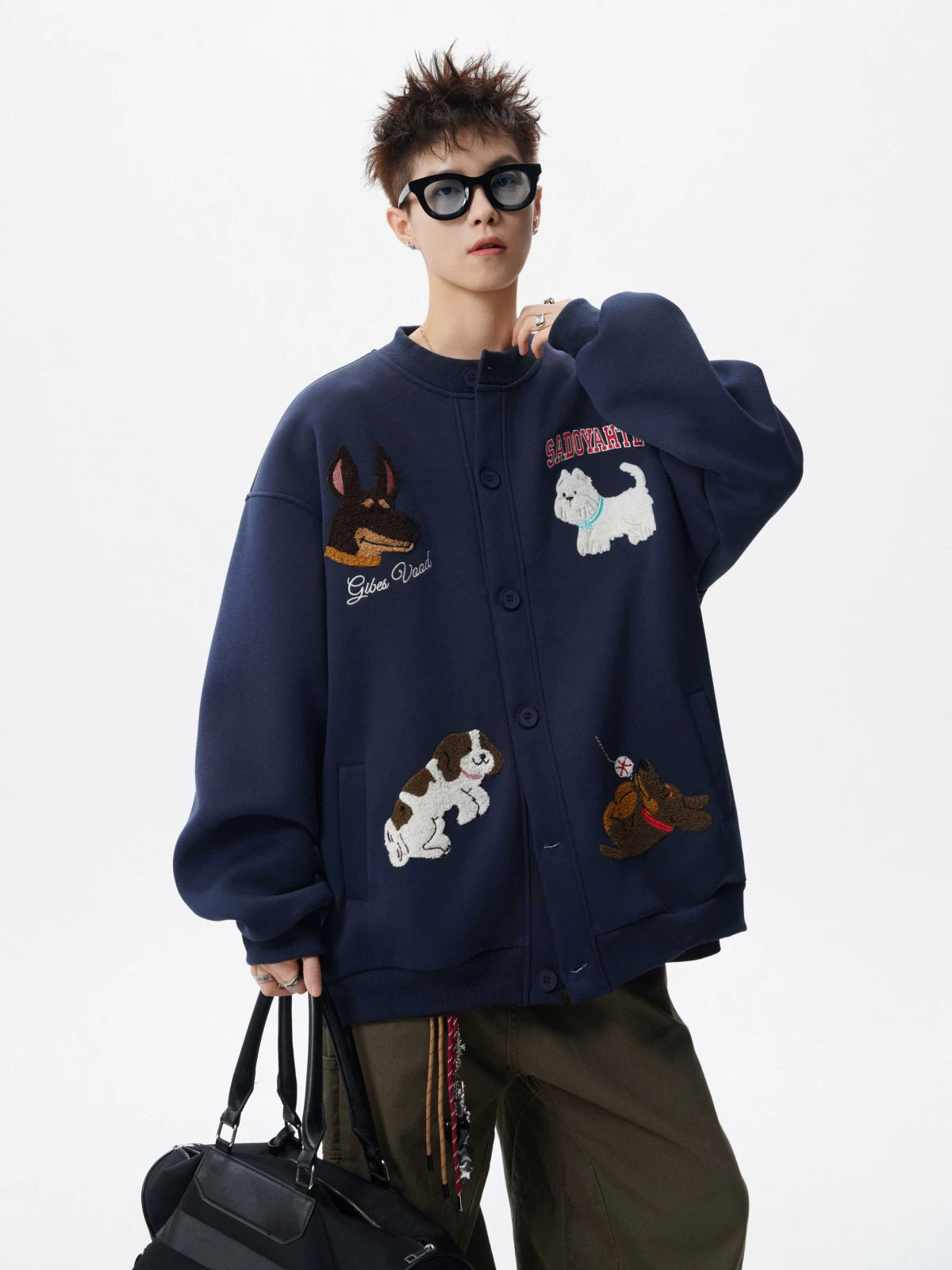 Puppy Parade Fleece Coach Jacket