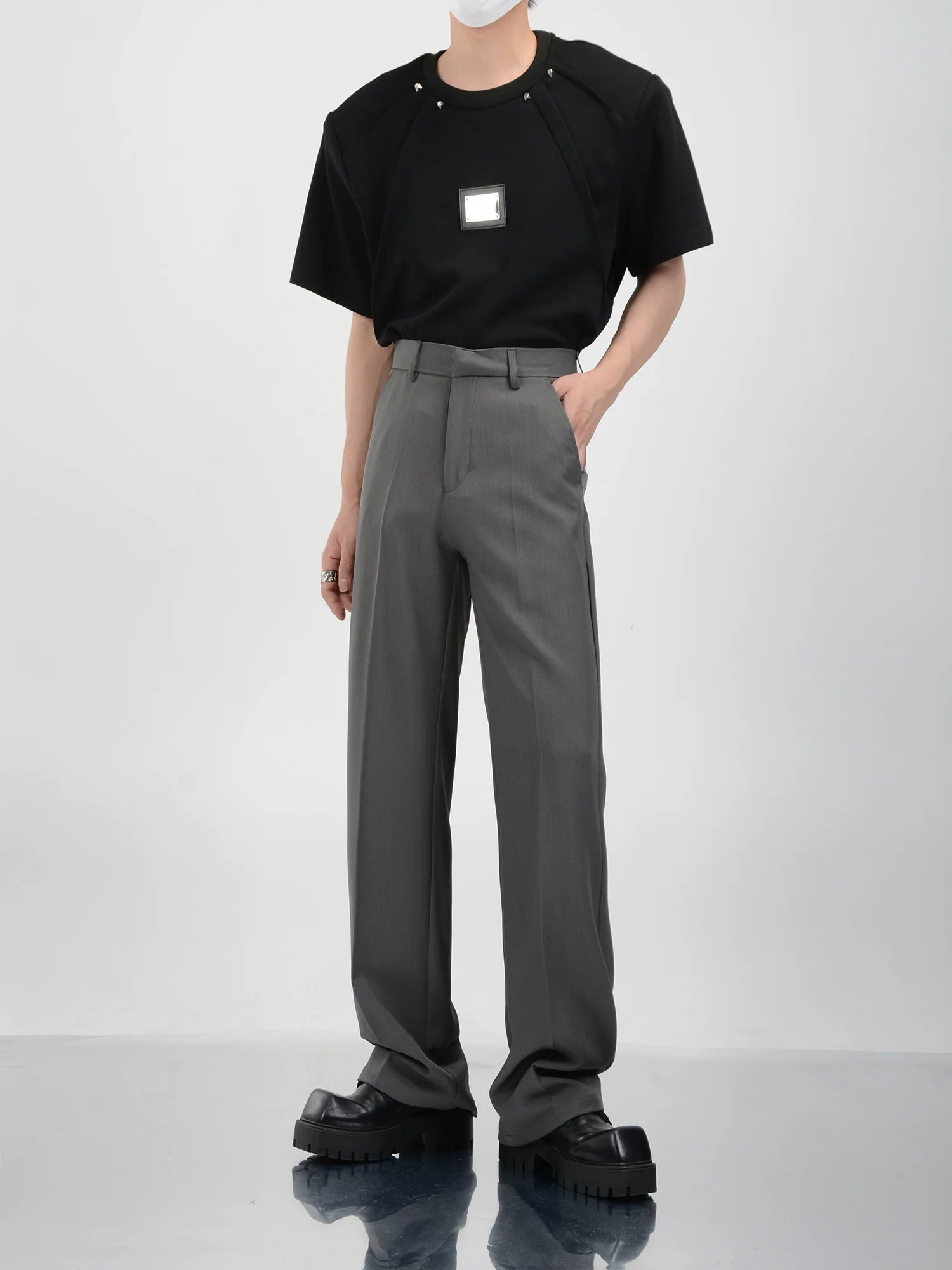 Clean Fit Straight Dress Pants