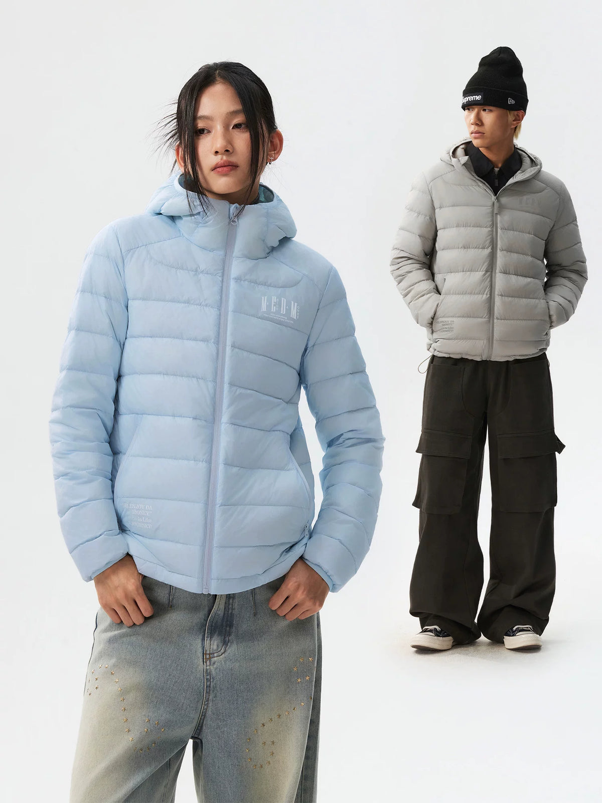 Ultra-Light Hooded Down Puffer Jacket