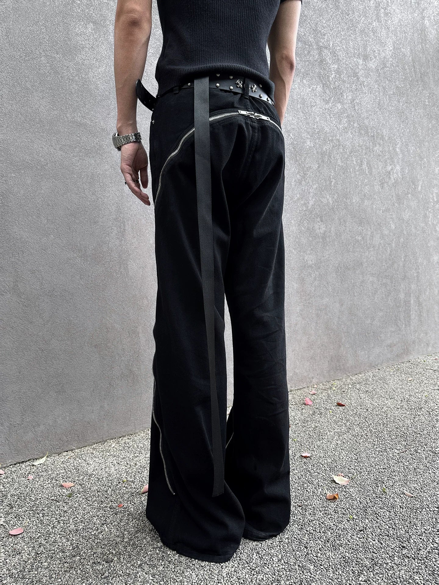 Vortex Rail Twin-Zip Flare Pants