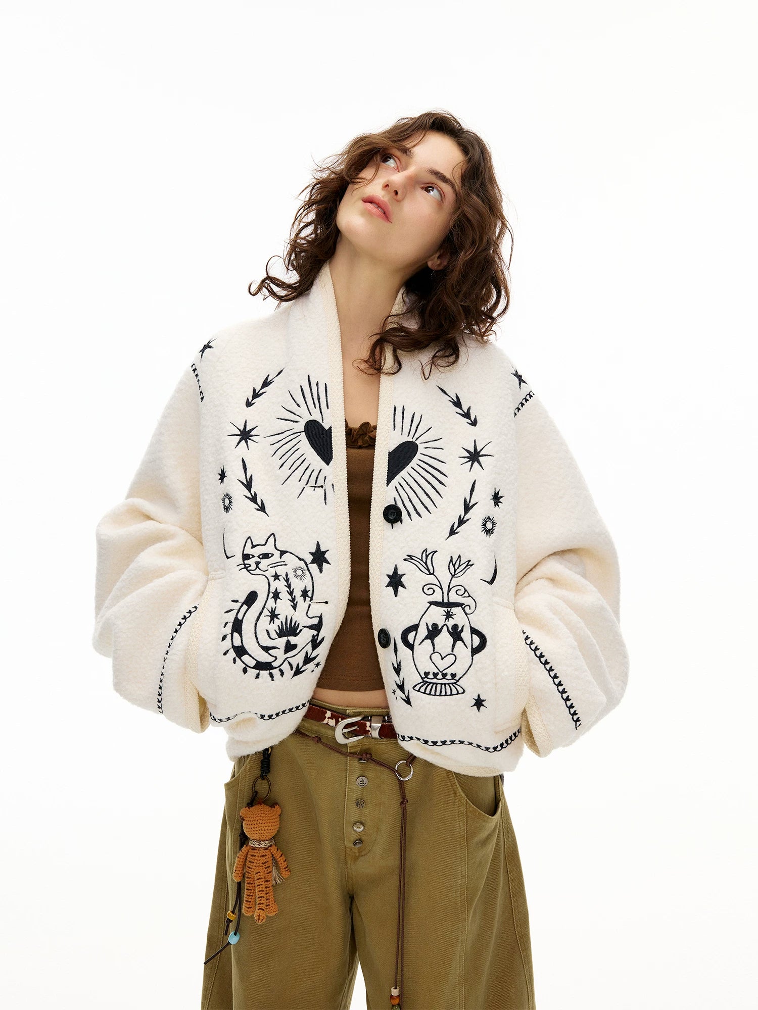 Starlit Familiar Folk Tale Jacket