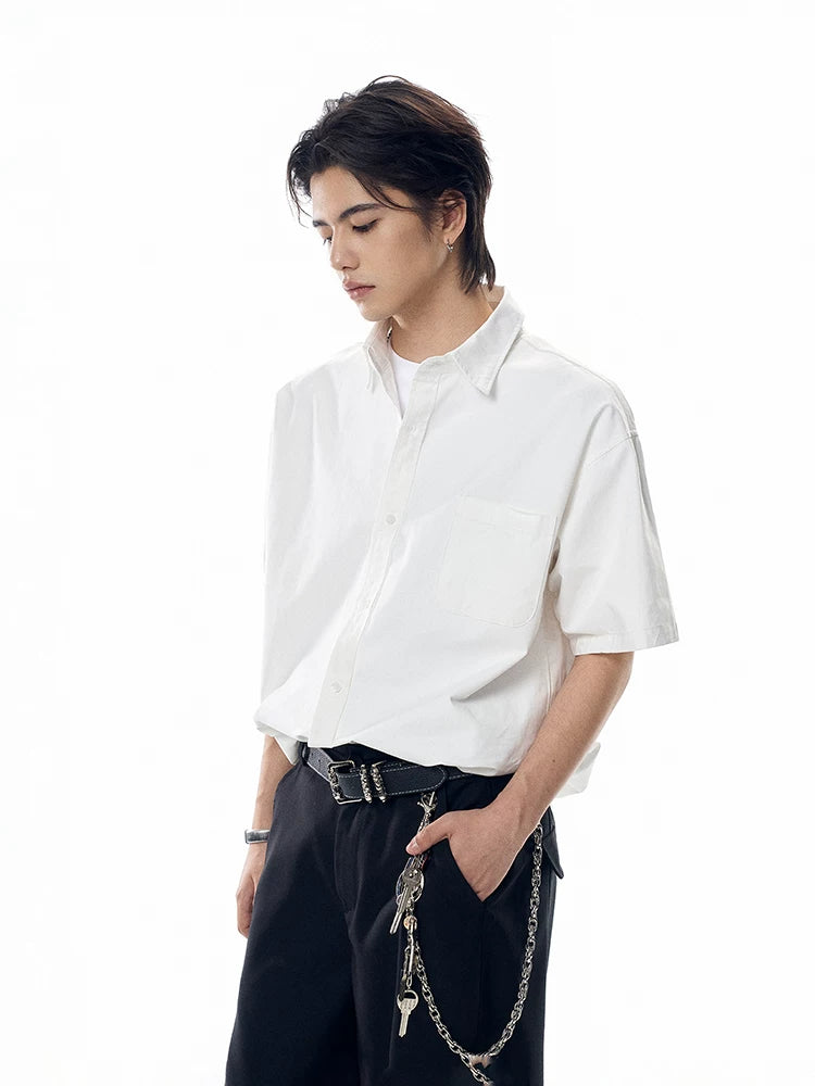 Clean Slate Boxy Short-Sleeve Shirt