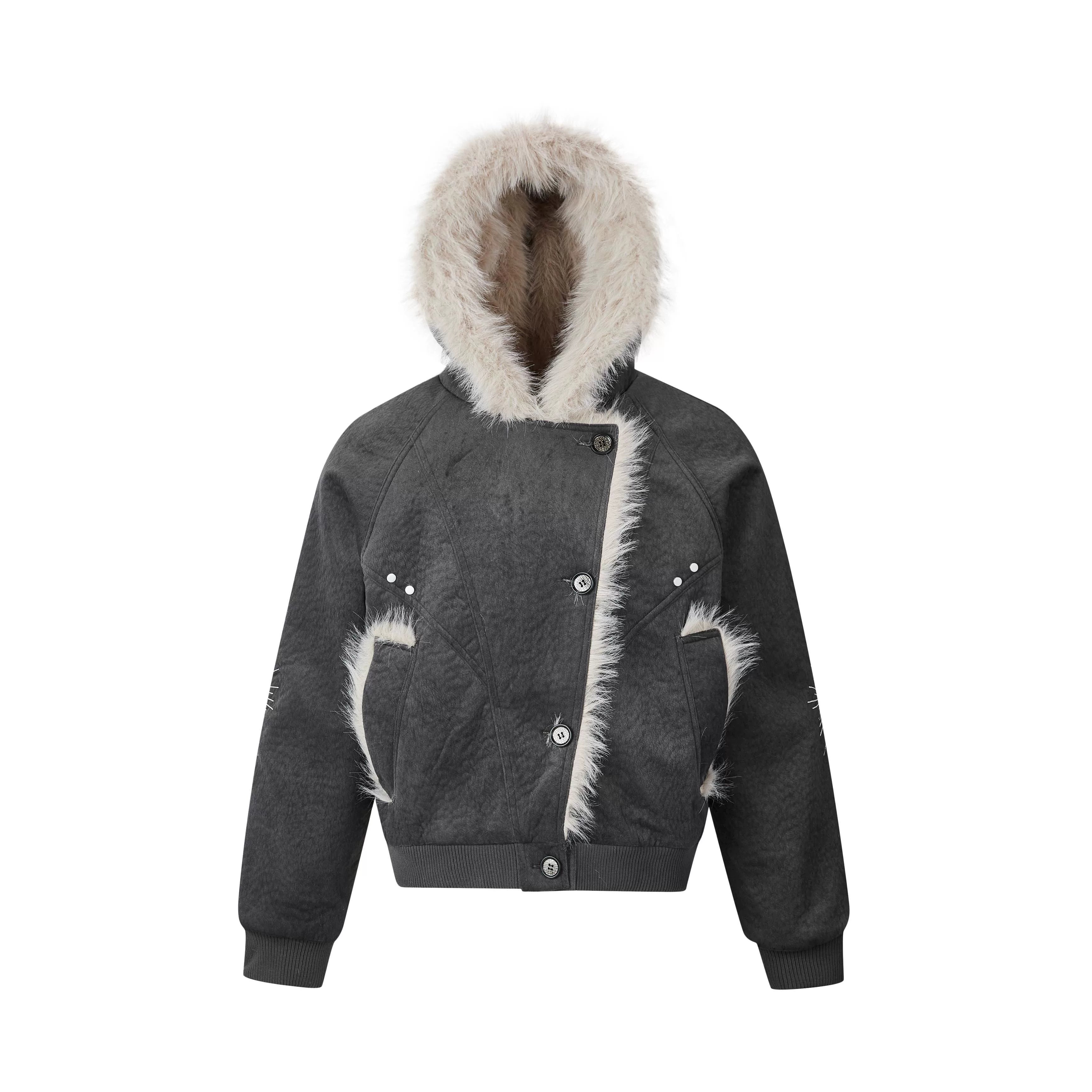 Arctic Shadow Fur Jacket