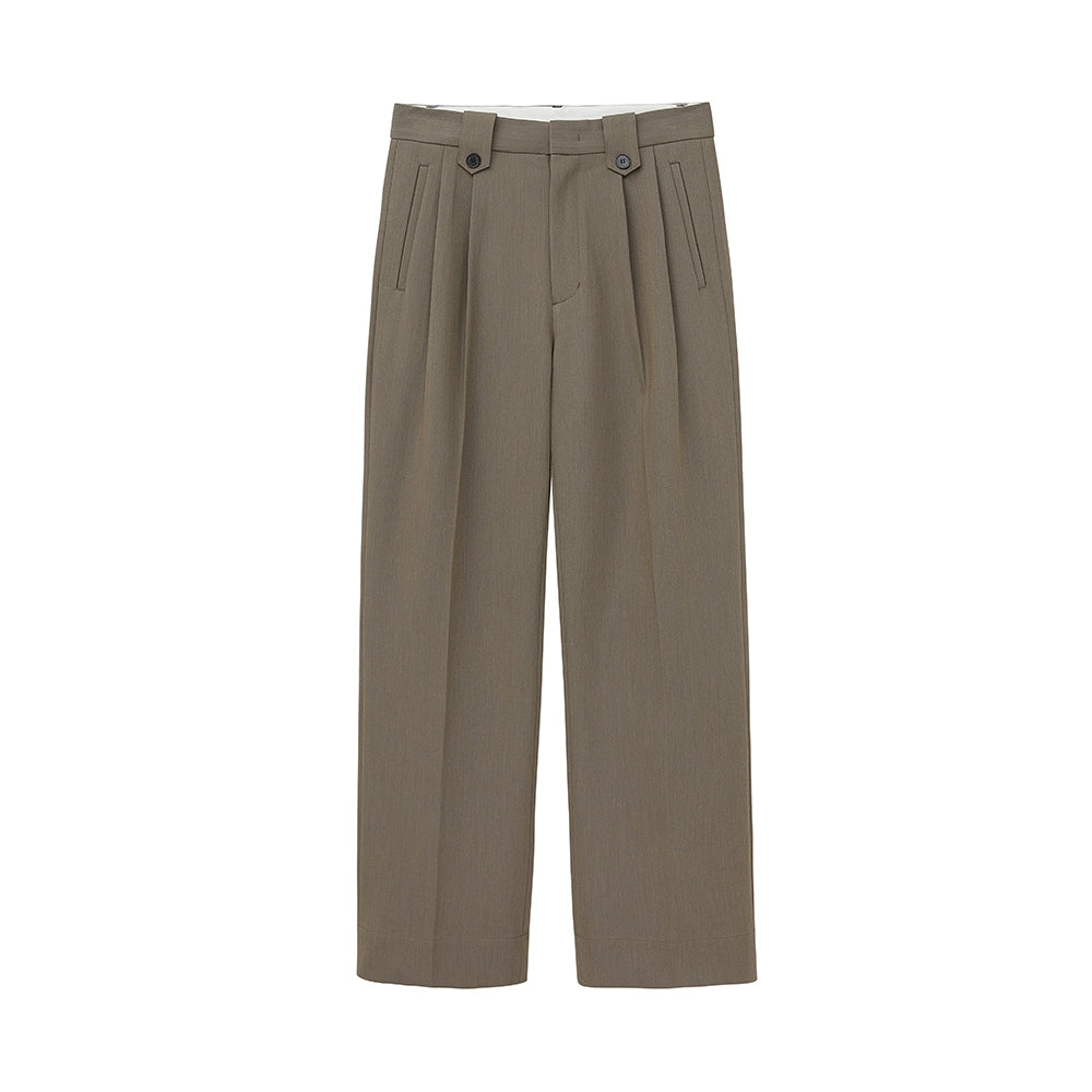Pantalones de traje ancho