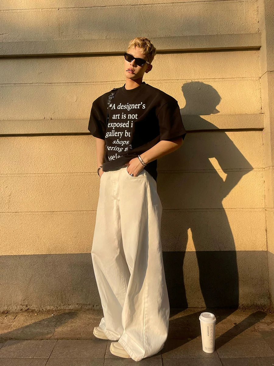 Sundial Canvas Wide-Leg Trousers