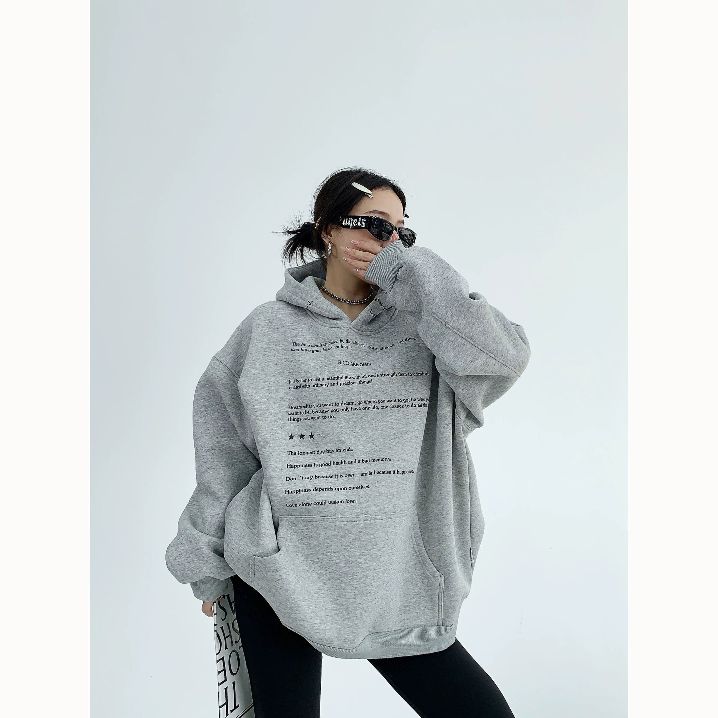 Storyline Script Cloud Zip Hoodie