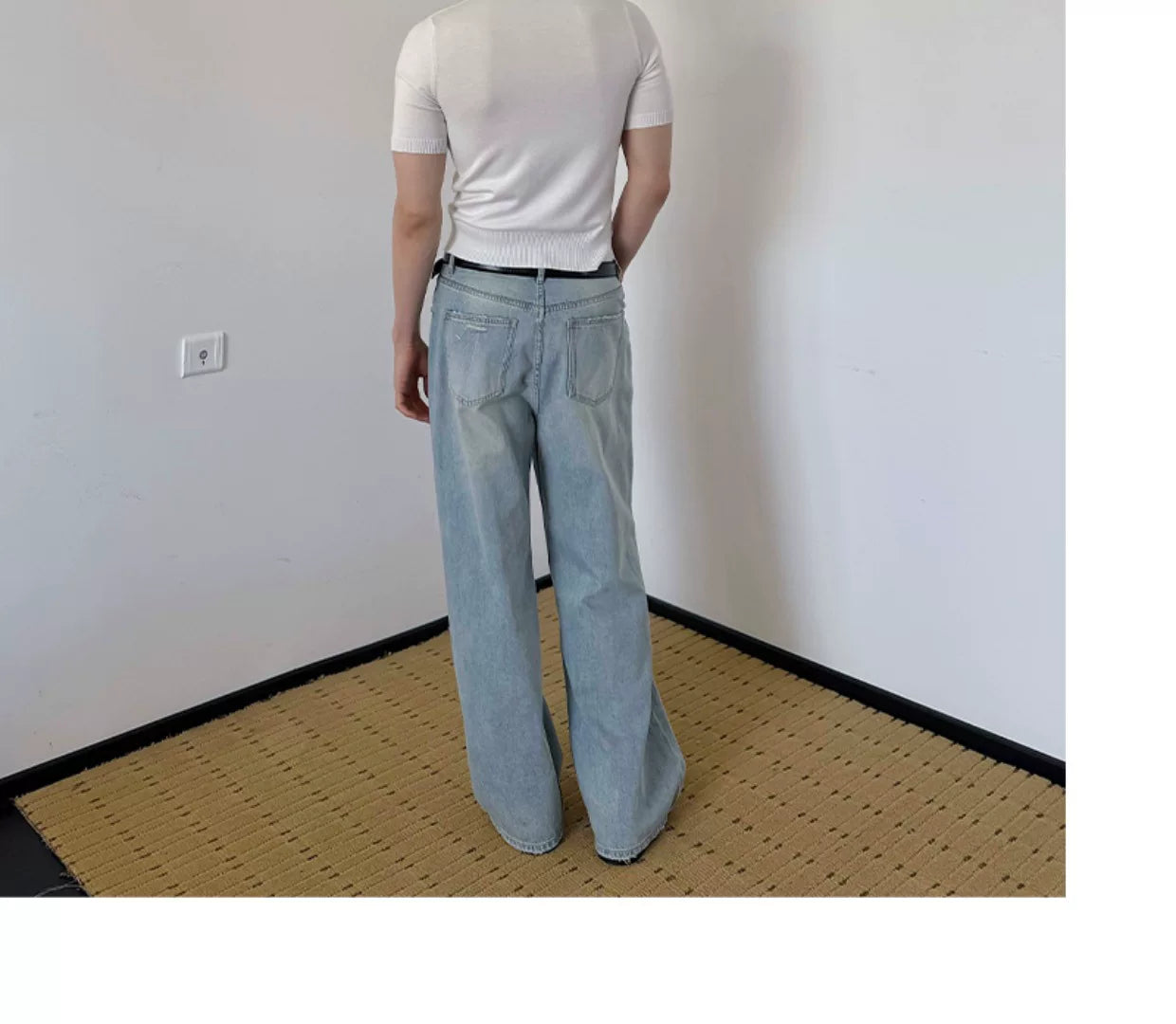 Ivory Sideline Button Knit Tee