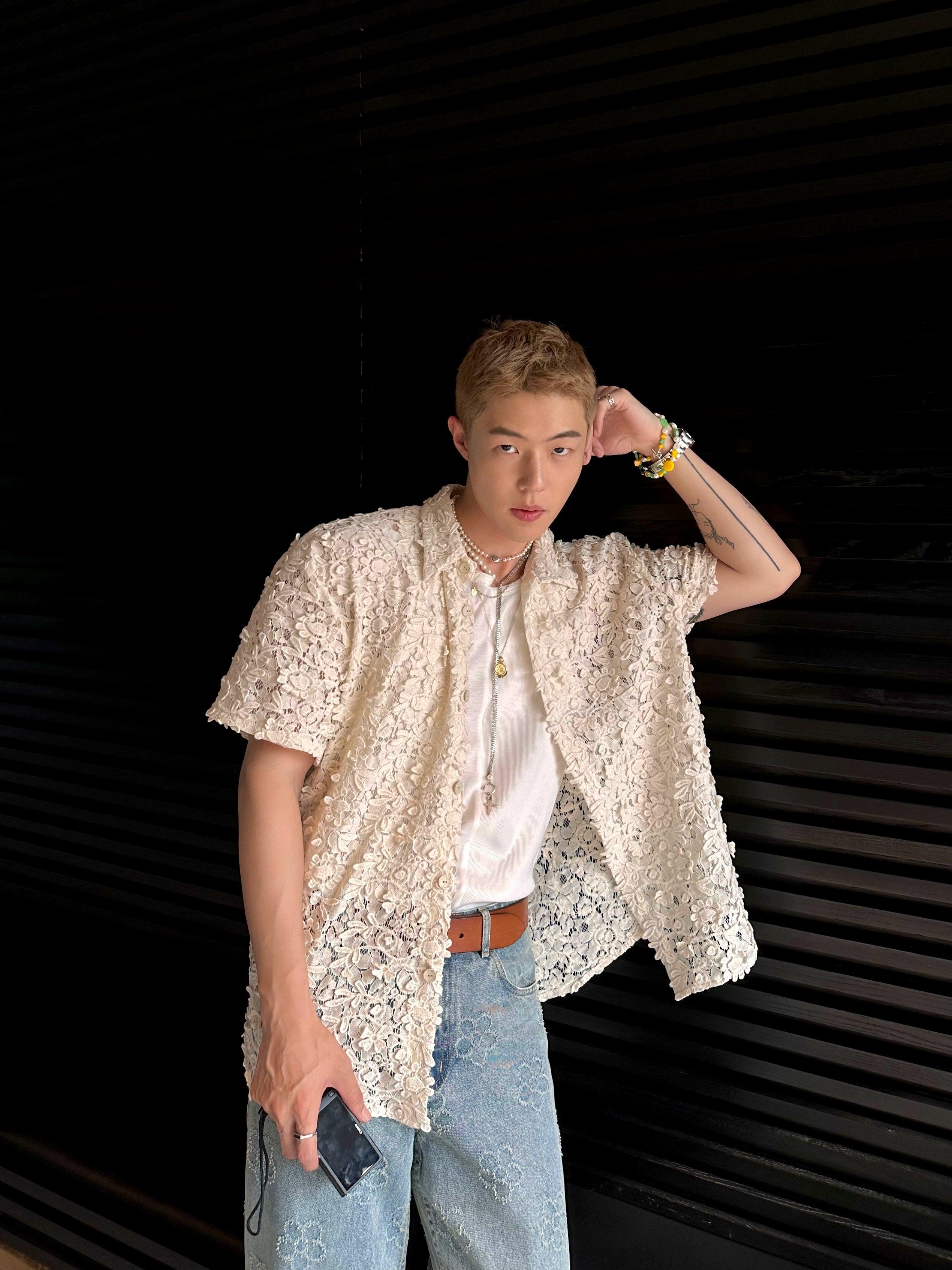 Weave Studio White Lace Sequin Bolero - Camiseta de encogimiento de hombros delantero de manga corta para ropa de noche para mujeres