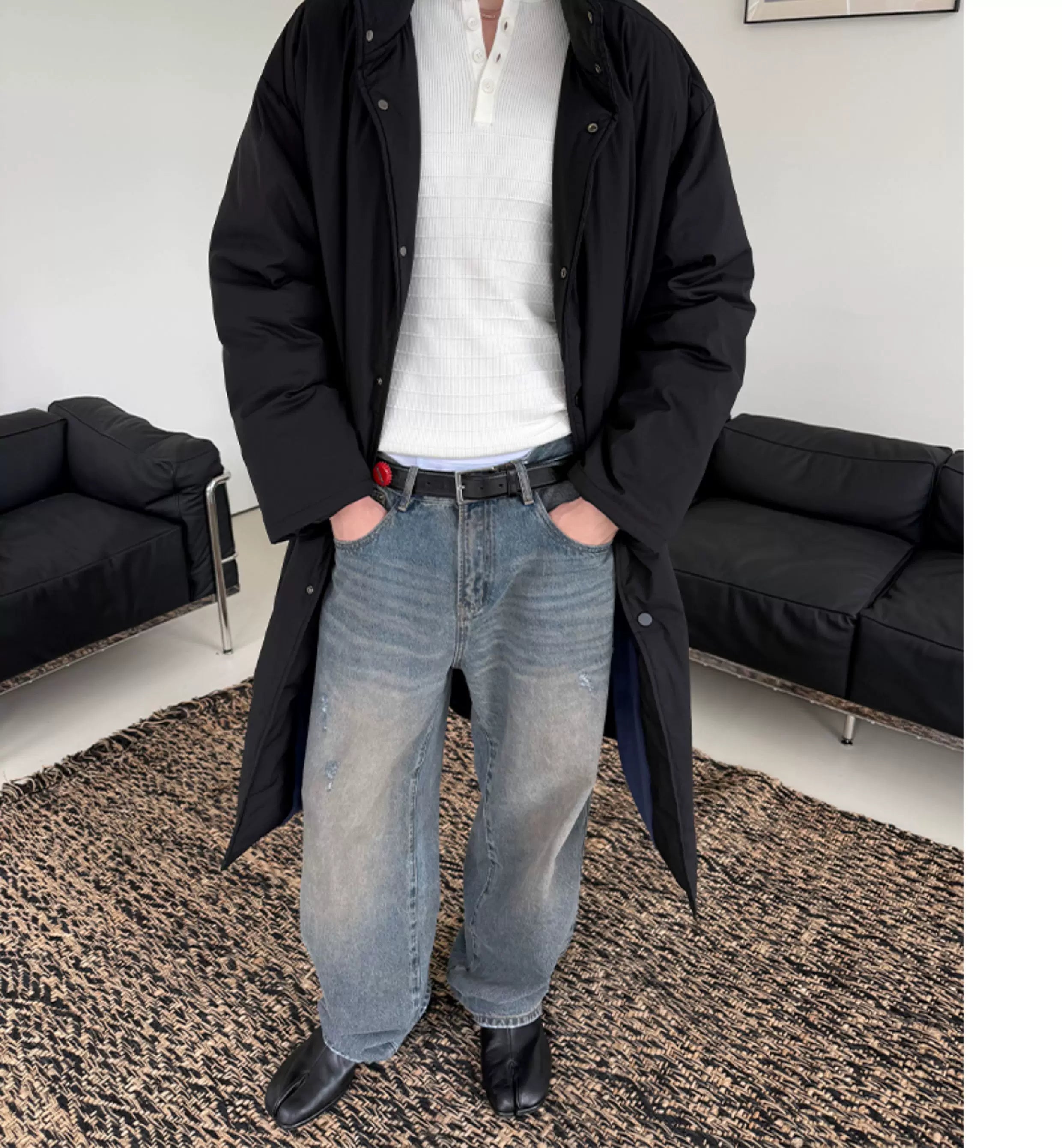 Midnight Column Insulated Overcoat