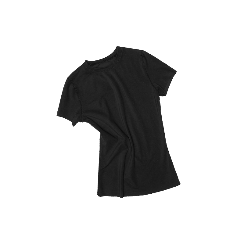Slim Fit Basic Crop T-Shirt